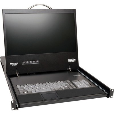 Tripp Lite by Eaton NetCommander 16-Port Cat5 KVM over IP Switch - 19 in. LCD, 1