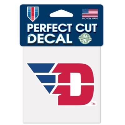 DAYTON FLYERS LOGO CUT DECAL 4''X4'' PERFECT FOR WINDOWS PHONES LAPTOP COVERS