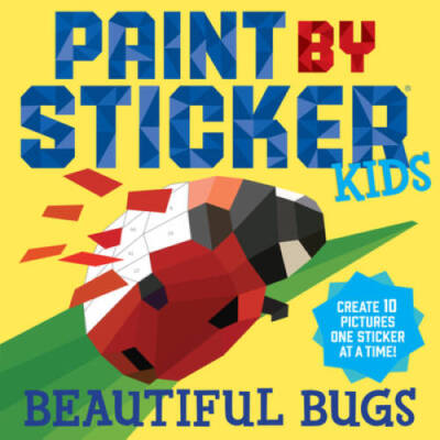 Paint by Sticker Kids: Beautiful Bugs - Paperback - VERY GOOD