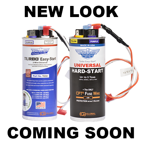 Amrad - TES5 Turbo Universal Hard-Start, 2-Wire, Up to 330V, Up to 324 MFD