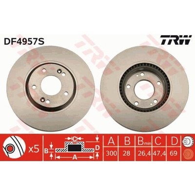 BELÄGE VORNE Ø280 KIA CEE/'D PRO CEE´D HYUNDAI 3914992 TEXTAR BREMSSCHEIBEN