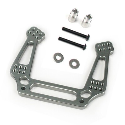Traxxas Craniac 1:10 Alloy Front Shock Tower, Grey, Atomik RC, Replaces 3639