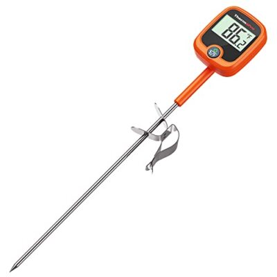 ThermoPro TP509 Candy Thermometer with Pot Clip, Instant Read