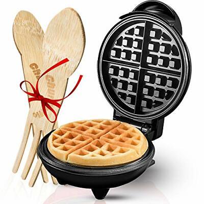 Burgess Brothers Mini Waffle Maker | Portable Electric Non-Stick Waffle Iron ...