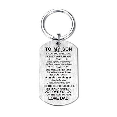  Inspirational Gift for Son Daughter from Mom Dad I Want You For Son from Dad