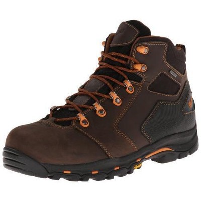 Pre-owned Danner Men's Vicious 4.5 Inch Non Metallic Toe Work Boot Color Brown/orange