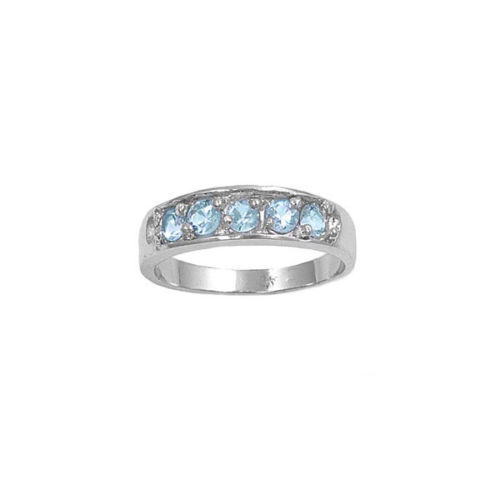 Aquamarine Fashion Rings