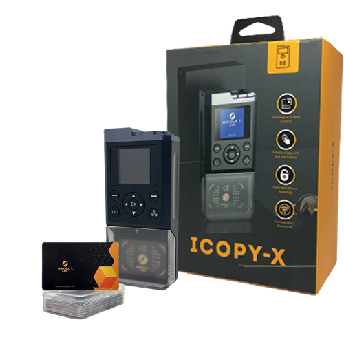 NEW iCopy-X XS AUTOMATIC CARD COPIER PORTABLE RFID READER WRITER ENGLISH ICOPYX