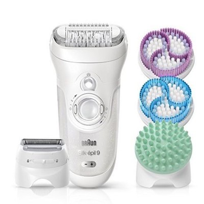 Braun Silk-epil 9 Skinspa 9-961V 5-in-1 Epilator W/ 12 Extras...