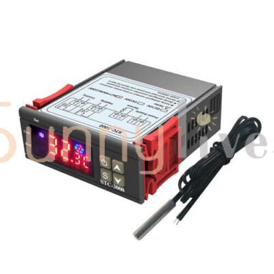 12/24/110-220V STC-3000 Digital Display Temperature Controller Thermostat NTC