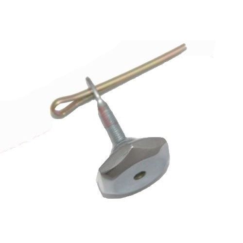 Vespa Fuel Gas Tank Lock Cap Screw Chrome Plated Nut With Pin 