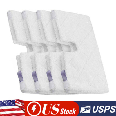 4Pack Washable Compatible Pads For Shark Steam Pocket Mop Pa