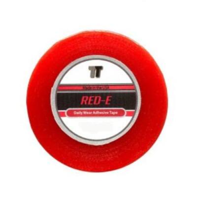 True Tape Red-E Liner Clear Sensi Double Sided Tape 1/2'' X 3Y Skin Polyurethane