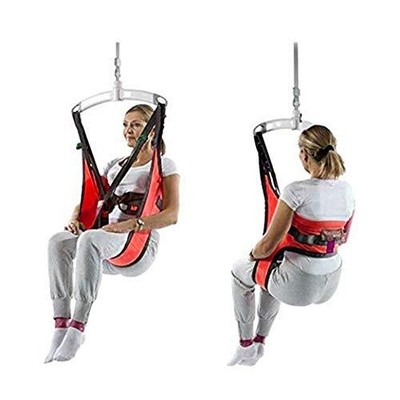 Fushida Hoyer Lift Sling,Commode Patient Lift Slings Medical Transfer Sling f...
