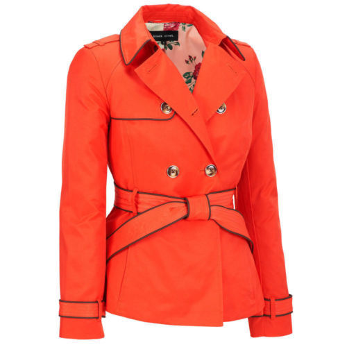 Black Rivet Trench, chaquetas y chalecos para Mujeres