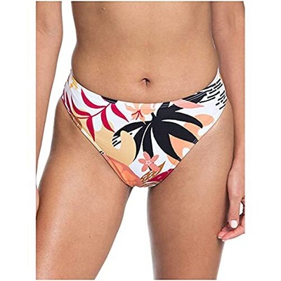 

Женские брюки Roxy Pop Surf с высокой талией и низкой талией, маленький размер, ярко-белый Niranta, Bright white niranta