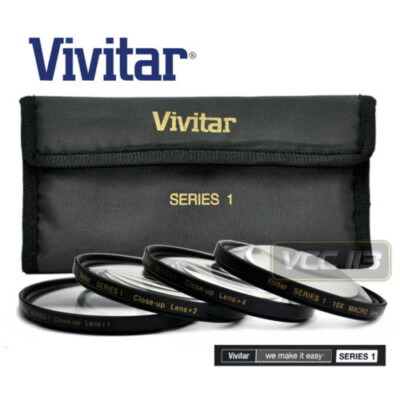 Vivitar 77mm +1 +2 +4 +10 Close-Up Macro Filter Set
