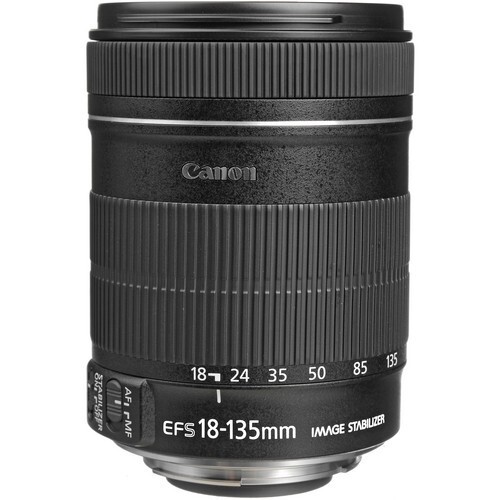 Open Box) Canon EF-S 18-135mm f/3.5-5.6 IS Standard Zoom