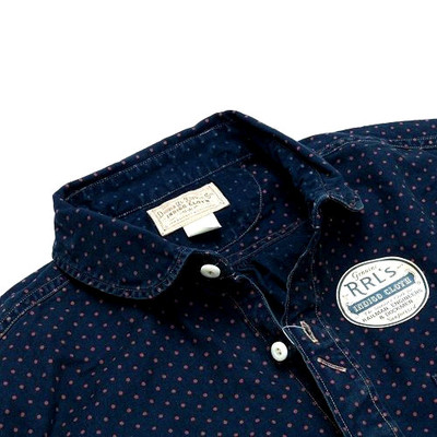 Double RL『INDIGO DENIM WORK SHIRT』(NAVY) RRL Indigo Denim Workshirt (Indigo Rinse) – Grayford's Since