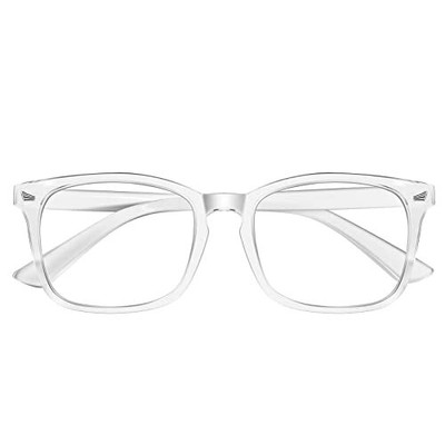 Reading Gla-sses for women Blue Light Blocking Gla-sses Filter UV Square Ligh...