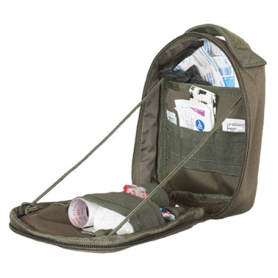 NEW - Tactical Survival Medial EMS EMT Insertion MOLLE Pouch EMERGENCY RED 7x5x2