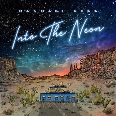 RANDALL KING INTO THE NEON NEW CD