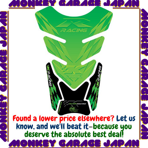 Motografix Tank Pad Kawasaki Quadpad Green Mt-Tk008g