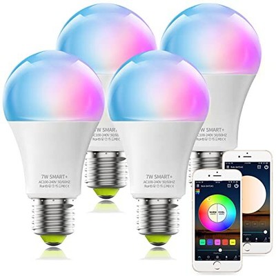 Wifi & Bluetooth 5.0 A19/e26 Led Color Changing ...
