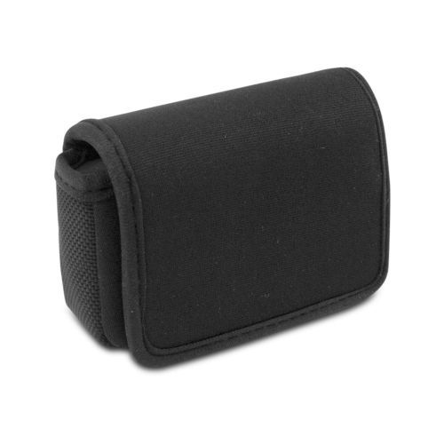 Negro Neopreno Estuches, bolsos y fundas para Olympus µ
