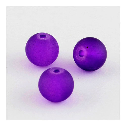 Runde Strang Perlen-, Glas-kugeln Form