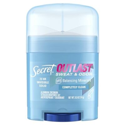Outlast Antiperspirant Deodorant for Women, Invisible Solid, Completely Clean...
