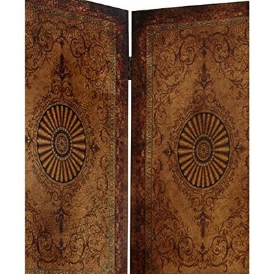 Oriental Furniture 6 ft. Tall Olde-Worlde Parlor Room Divider