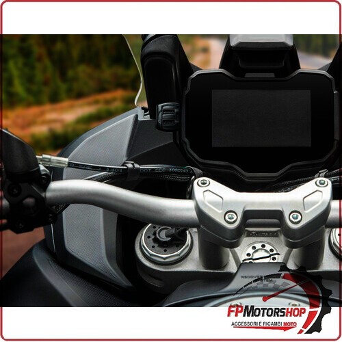 38827 USB-FIX TREK 2 DOPPIO CARICATORE DUALUSB PER MANUBRIO MOTO SCOOTER