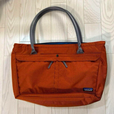 Patagonia トートバッグ オレンジ ダントンキャンバストート入荷しました♪パタゴニアセール開催中