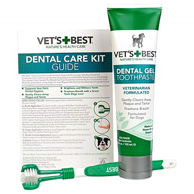 Vet�s Best Dog Toothbrush and Enzymatic Toothpaste ...