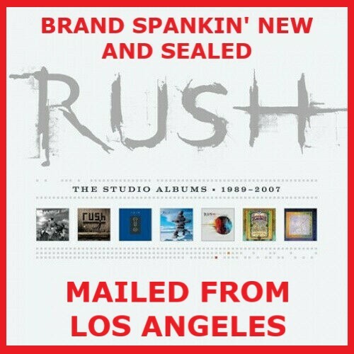 洋楽 Rush CD Rush, Rush, Rush - Rush – The Studio Albums 1989-2007 [CD