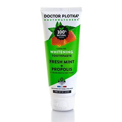 Dr Plotkas Fluoride Free Whitening Toothpaste by | Naturally Sourced Organic ...