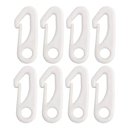 Nylon Flag Snap Hooks, Flag Pole Clips, 8 Pack