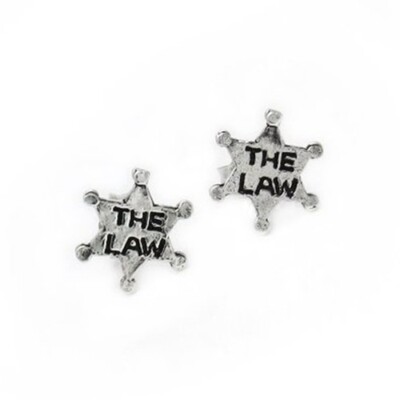 Sterling Silver Sheriff Badge