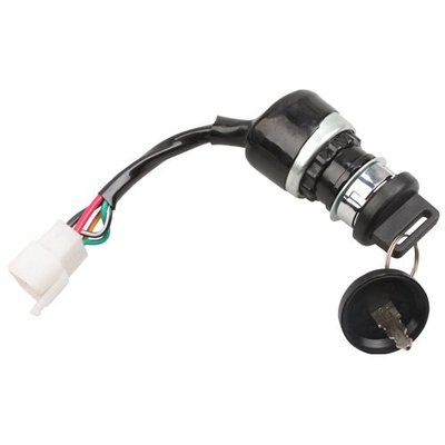 Key Ignition Switch 5 wire w/ 2 Keys For Chinese 150cc 250cc ATV Quad Go Kart