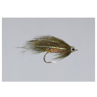 3 Stück Hakengröße 10 ZONKER NATUR GILCHRIST FLIEGEN.Fliegenfischen