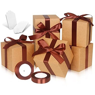 Es 5x5x5 30 Pack Paper Gift Boxes With Lids For Gift Bridesmaid...