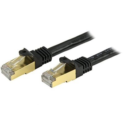STARTECH.COM C6ASPAT3BK CAT6A ETHERNET CABLE DELIVERS 10 GIGABIT CONNECTION FREE