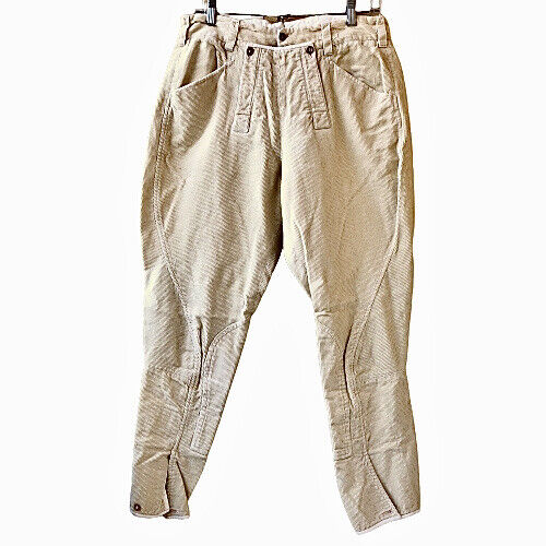 The Tailored Sportsman Vintage Corduroy Breeches Button Fly + Ankle Waist = 30" 