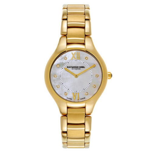 SWISS [WORKS] 32mm Raymond Weil Fidelio 18K Gold Plated Unisex