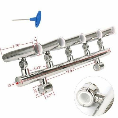 3 SETS *NEW* Rod Holder Caps Trolling Grommets **BEST DEAL** Fishing Greats