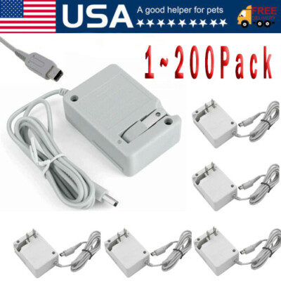 AC Adapter Home Wall Charger Cable for Nintendo DSi/ 2DS/ 3DS/ DSi XL System Lot