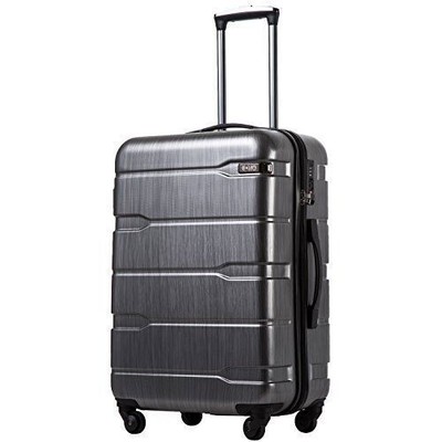 Expandable(only 28") Suitcase Pc+abs Spinner Built-in Tsa Lo