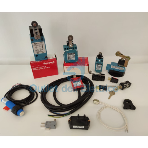 Honeywell Baf3-2rqn8-Rhpg Interrupteur A Piston Avec Roulette 20a 125-4