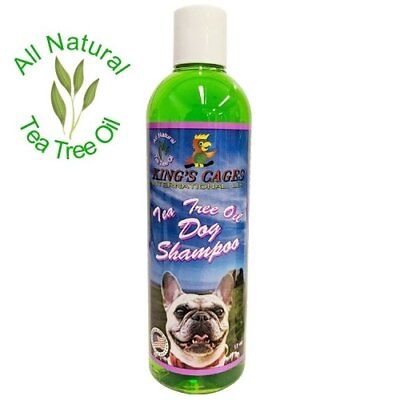 50020 Kings Cages All Natural Tea Tree Oil Dog Shampoo 17 oz